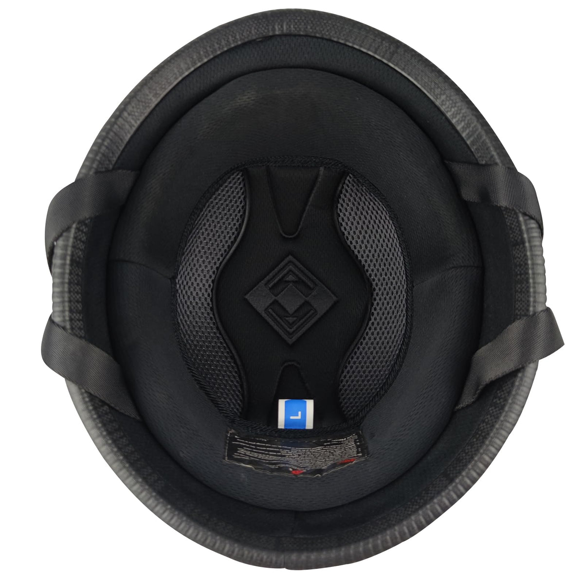ZJHELM inner liner close-up showing EPS foam and premium lining for comfortable protection