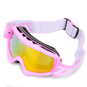 ZJNUO front view of goggles showing full coverage and clear lens benefit