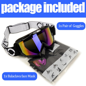 ZJNUO goggle strap and vent ports, secure hold and improved airflow