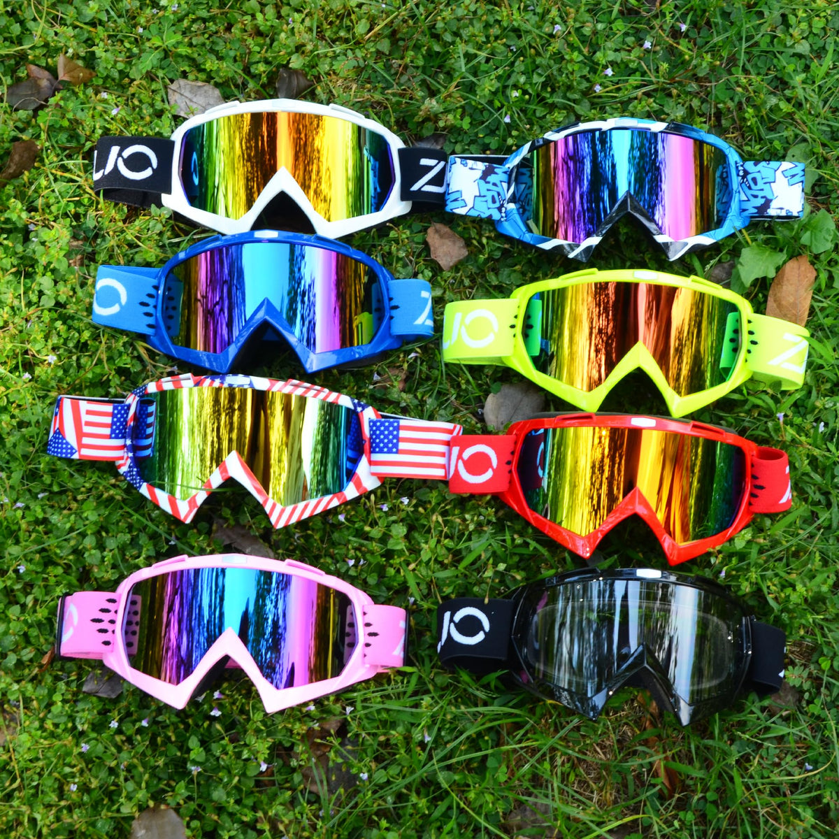 ZJNUO goggles in outdoor setting showing versatile protection during adventure