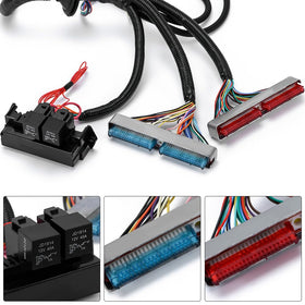 ZJTBLL 4L60E transmission connector close focus for straightforward transmission hookup
