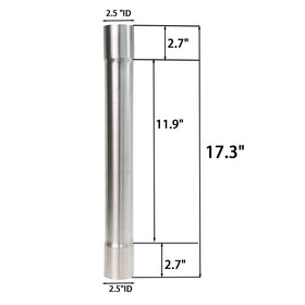 ZJXDZY close-up of mandrel-formed bore showing smooth interior for airflow benefits