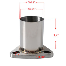 ZJXDZY close-up of three-bolt flange pattern for accurate bolt matching