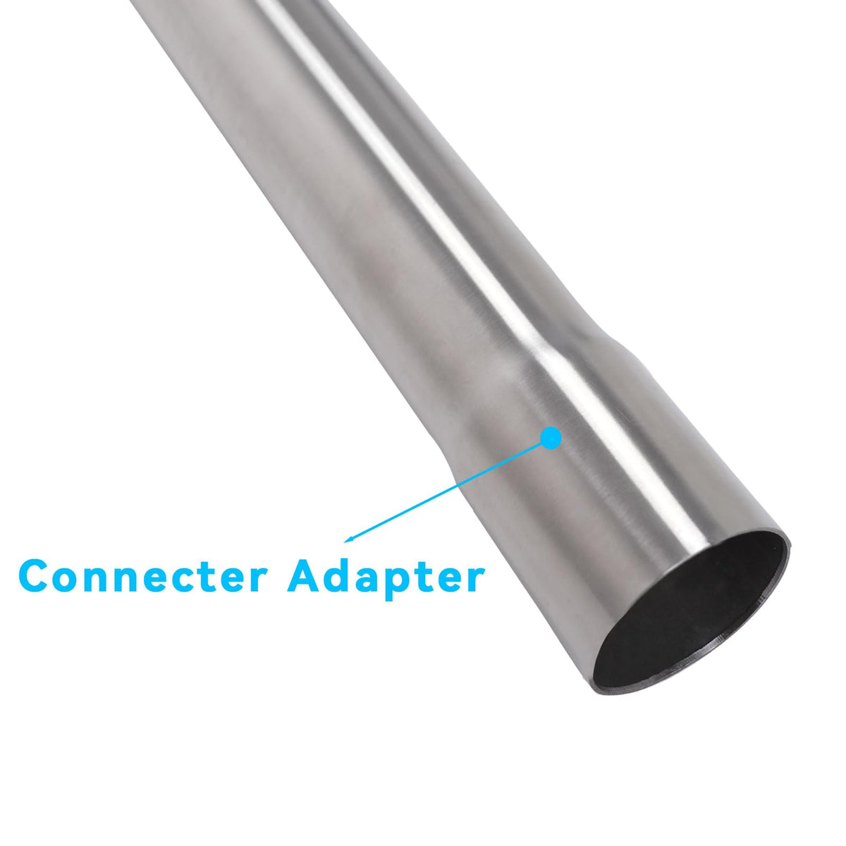 ZJXDZY tubing with clamp and flange nearby illustrating versatile mounting benefits