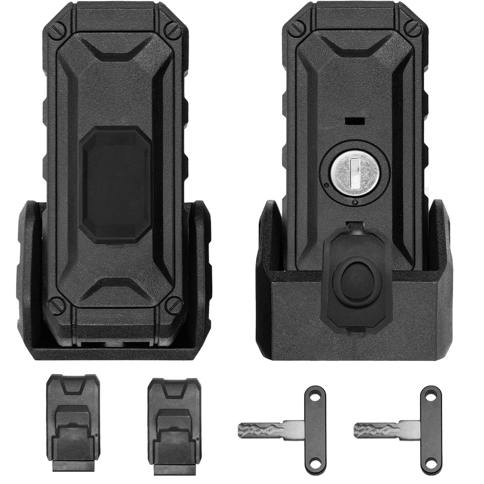 ZKJAYOE front view of latch showing fit and security benefits