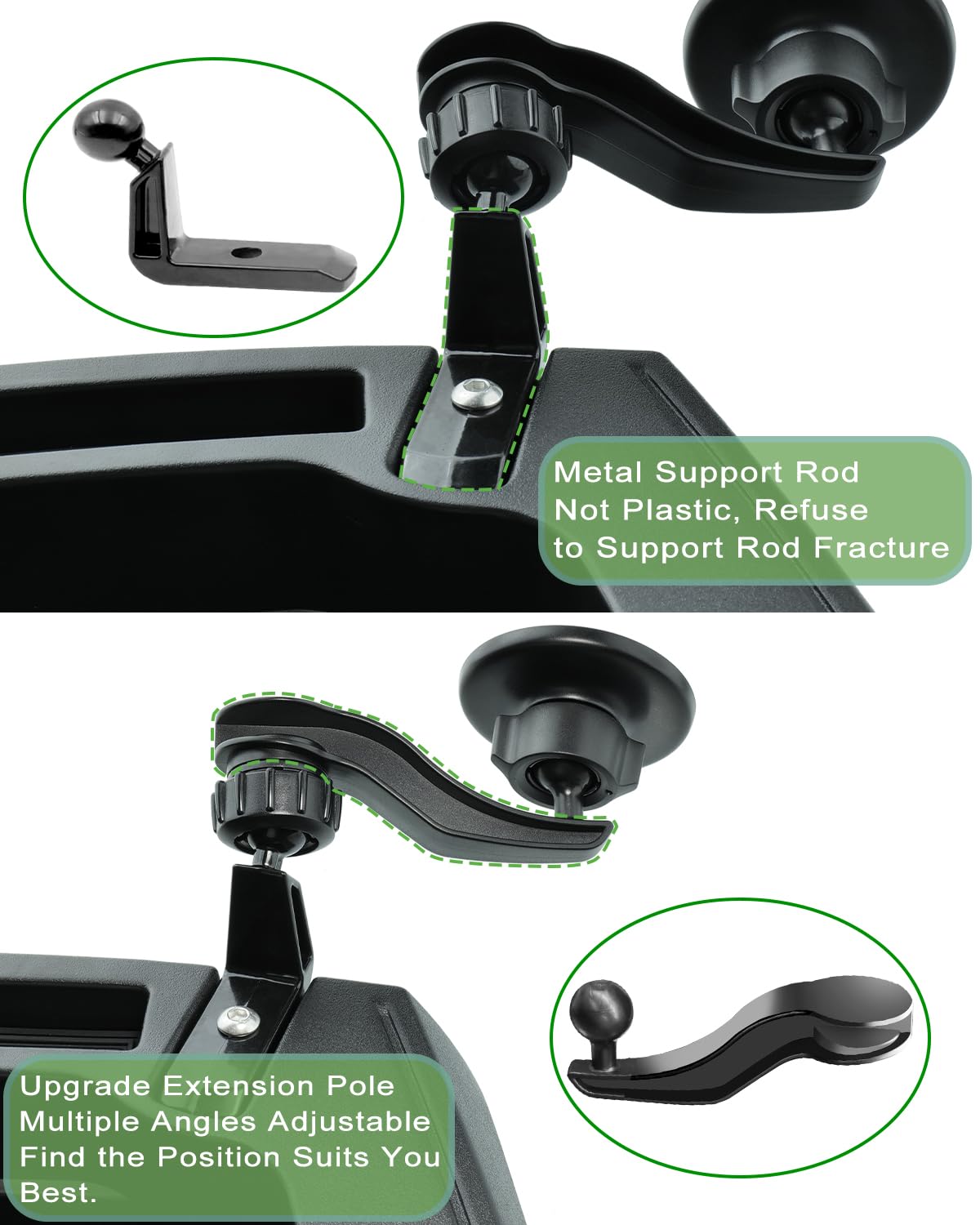 ZKJAYOE enlarged tray holding keys demonstrating added storage