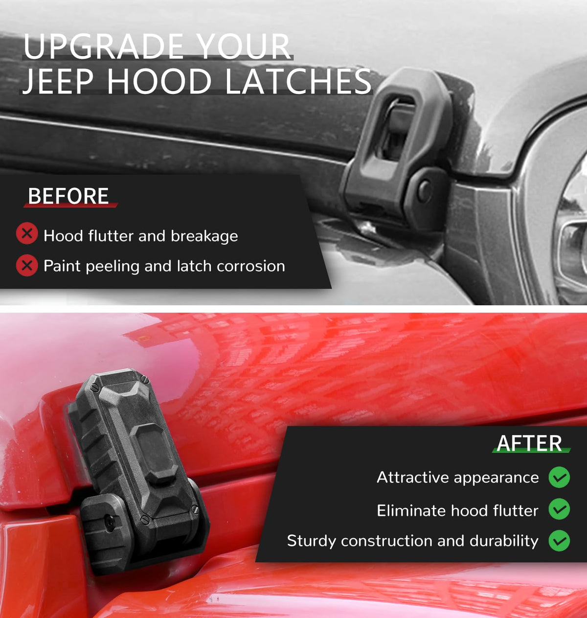 ZKJAYOE nylon body detail showing rugged texture for impact and wear resistance