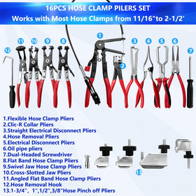 ZKTOOL angled and swivel jaw pliers detail, enabling access to awkward clamps