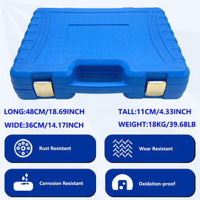 ZKTOOL sleeves beside ruler for scale to help select correct diameter
