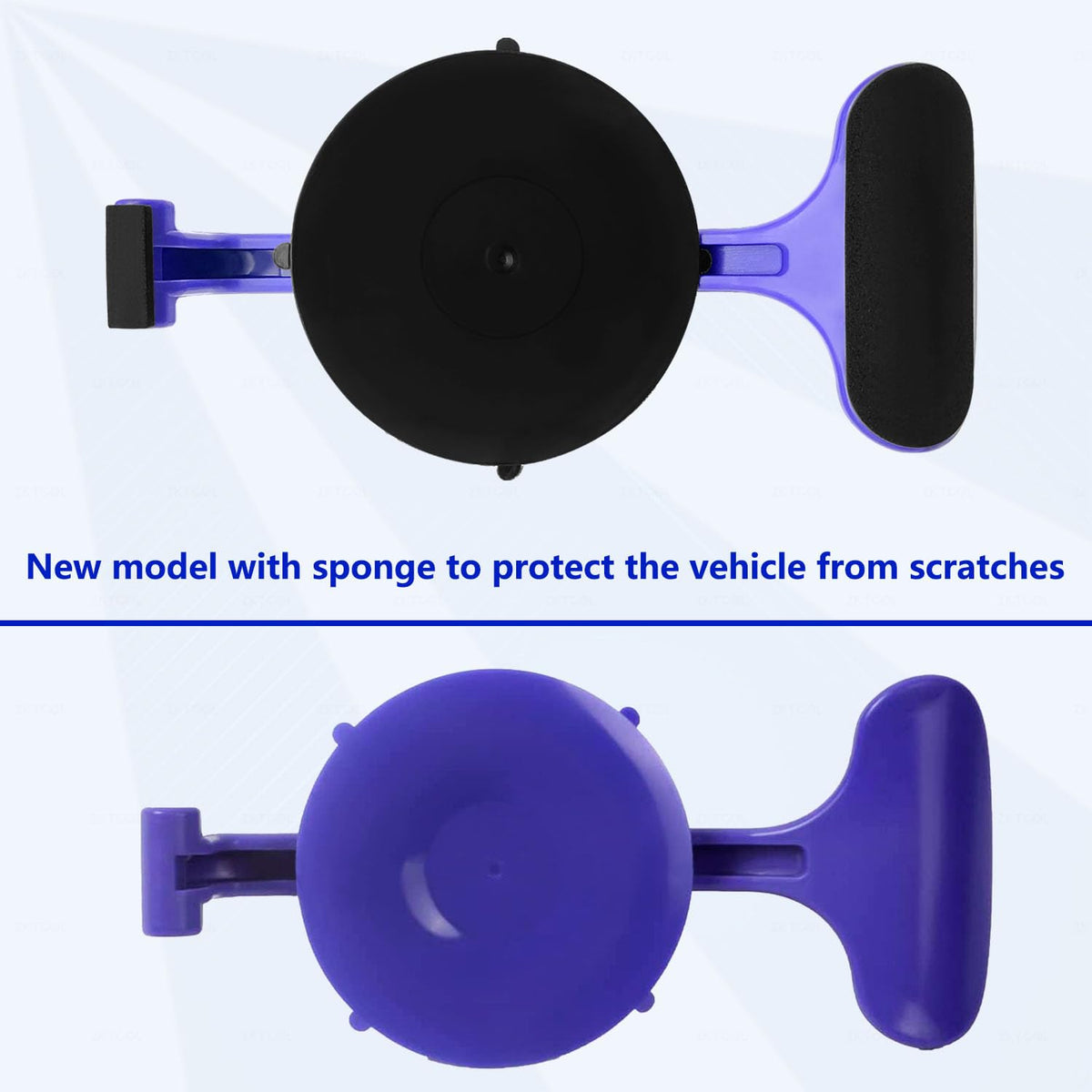 ZKTOOL clamp next to hand showing scale and easy handheld portability