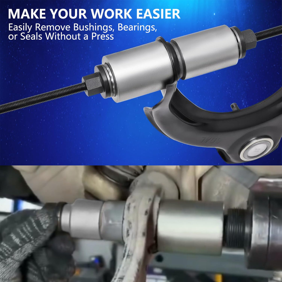 ZKTOOL stop plate adapter detail protecting component and ensuring accurate travel