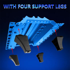 ZKTOOL valves and springs arranged in tray for fast, error-free reassembly