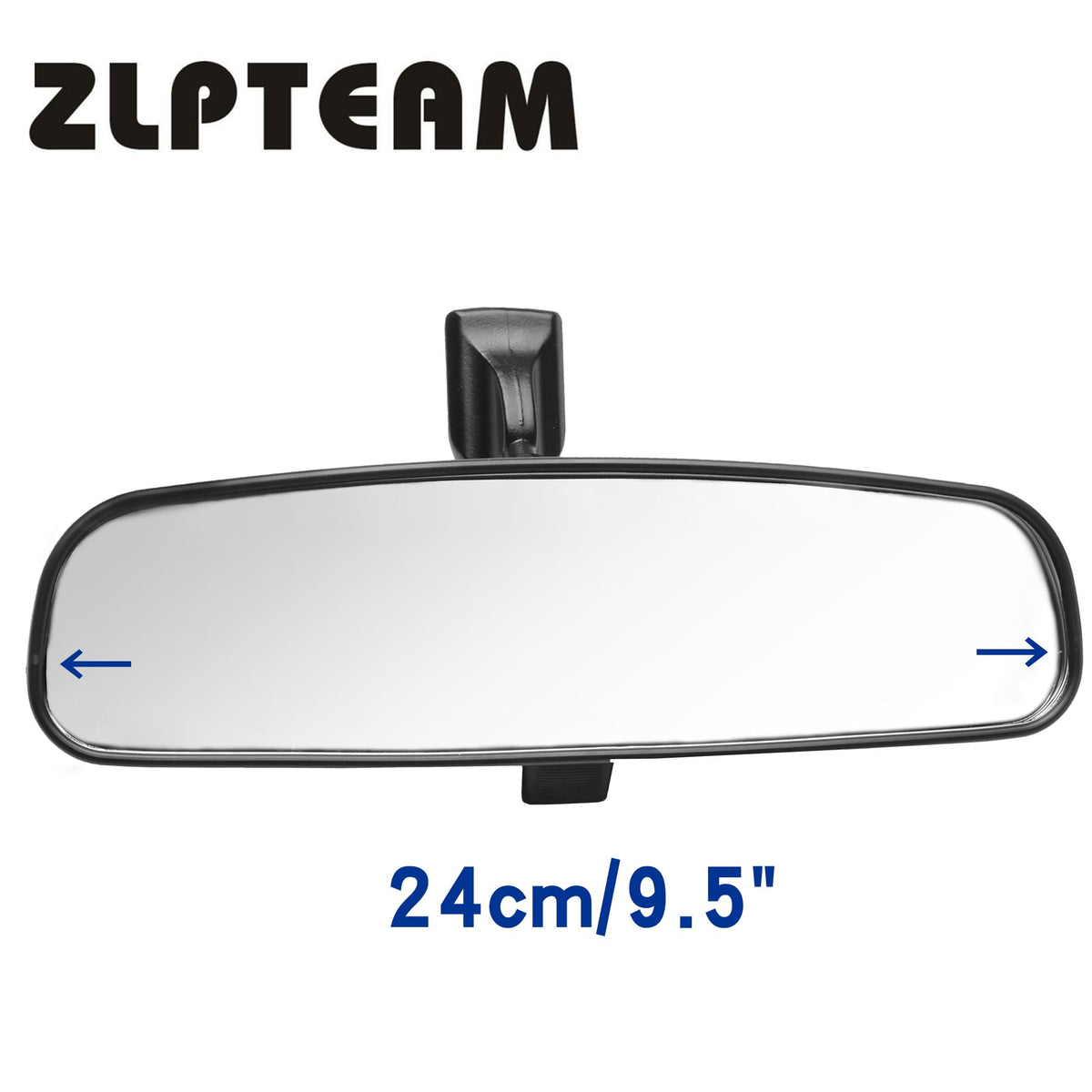 ZLPTEAM close-up of mirror glass surface highlighting clarity and anti-glare benefit