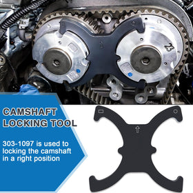 ZMCYNG tool engaged on an engine demonstrating safe alignment during service