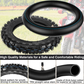 ZMCYNG tire mounted on 10in rim displaying proper fit and balance