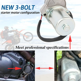 ZMCYNG starter wiring harness connector visible for quick plug-in hookup
