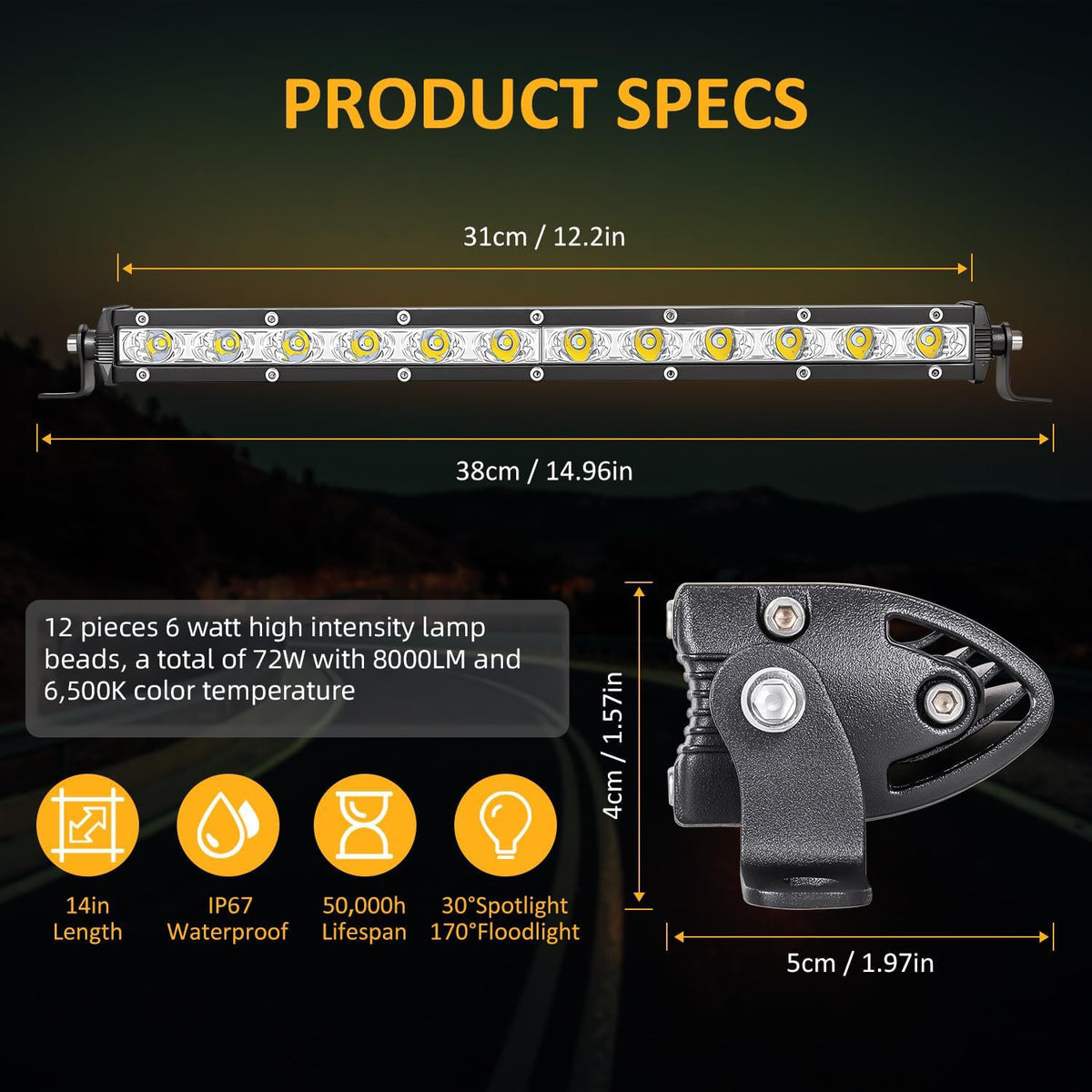 Zmoon thin-profile side view highlighting slim 0.98 inch housing benefit