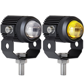 Zmoon front pod view showing compact design and bright focused beam benefit