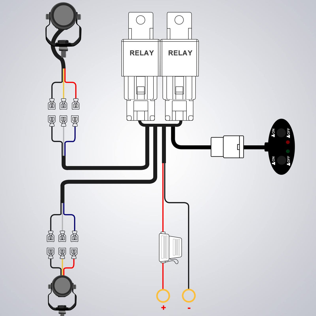 Zmoon packaged kit with wiring and hardware demonstrating ready-to-install benefit
