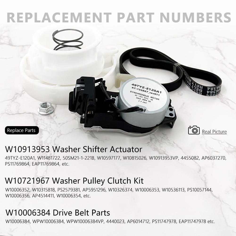 ZNTVW parts next to ruler for scale to ensure correct fitment benefit