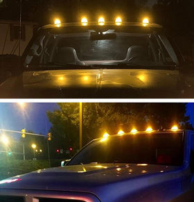 ZOCSONU cab light next to ruler showing compact size and precise fit benefit