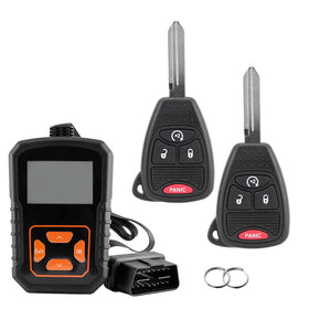 ZODCCHSP front view of replacement remote showing button layout and fit