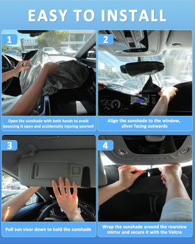 ZOIBV close shot of edge fit demonstrating gap-free windshield coverage
