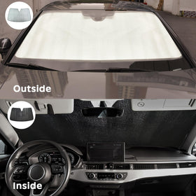 ZOIBV lifestyle image with truck parked outdoors showing interior protection benefit