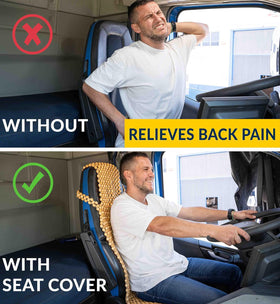 ZONETECH installed on a car seat demonstrating improved airflow and fit