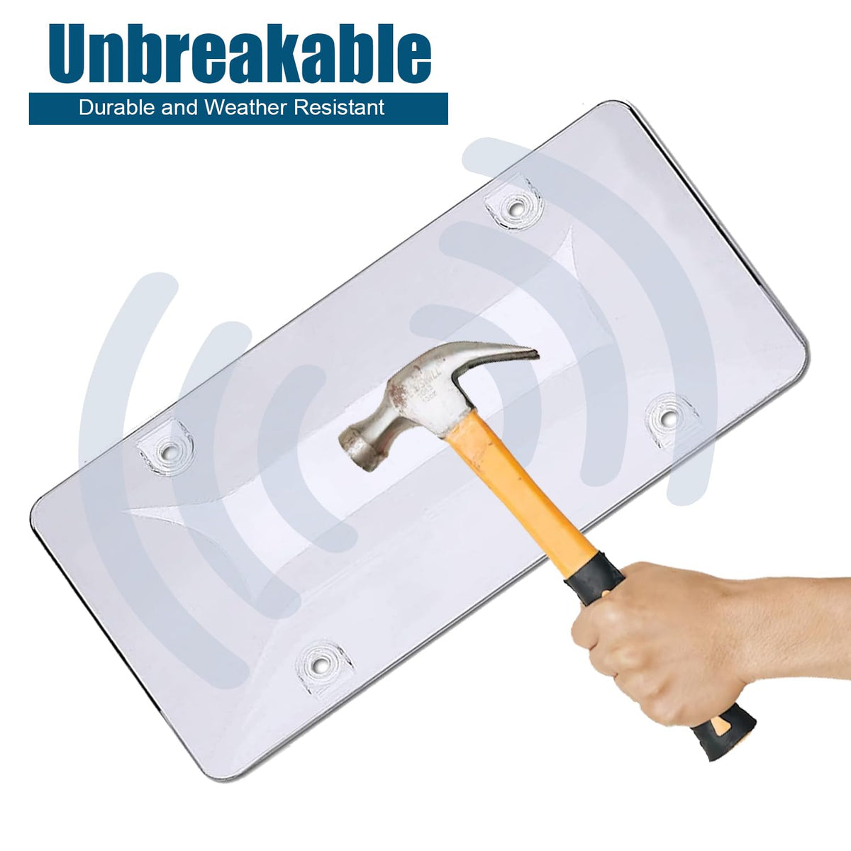 ZONETECH packaging and instructions display for quick, tool-free installation