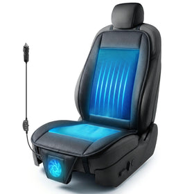 ZONETECH front view of cushion showing universal fit and cooling benefit