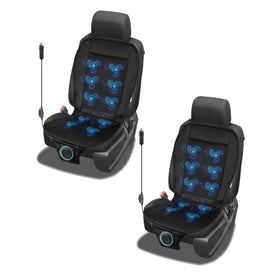 ZONETECH front view seat cover showing full coverage and cooling benefit