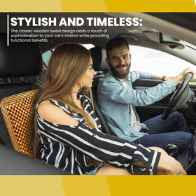 ZONETECH lifestyle image of driver enjoying comfort and airflow