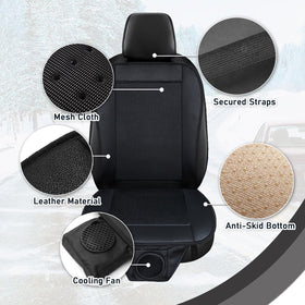 ZONETECH side profile highlighting temperature control dial for easy adjustment