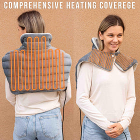 ZONETECH size comparison with hand showing compact dimensions for travel convenience