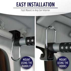 ZONETECH telescoping joint detail illustrating adjustable length