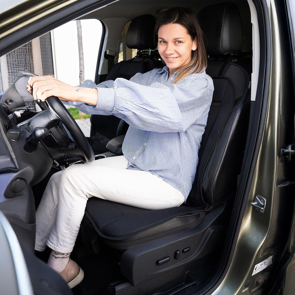 ZONETECH two-pack lifestyle in car interior delivering cooler rides