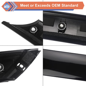 ZONFANT installed driver-side A-pillar trim improving windshield seal