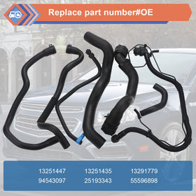 ZONFANT coolant bypass hose close-up showing durable material and leak prevention benefit