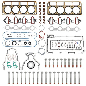 ZONFANT complete kit box contents showing organized gaskets and bolts for quick parts verification