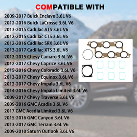 ZONFANT gasket installed on 3.6L engine demonstrating a clean oil-seal restoration benefit