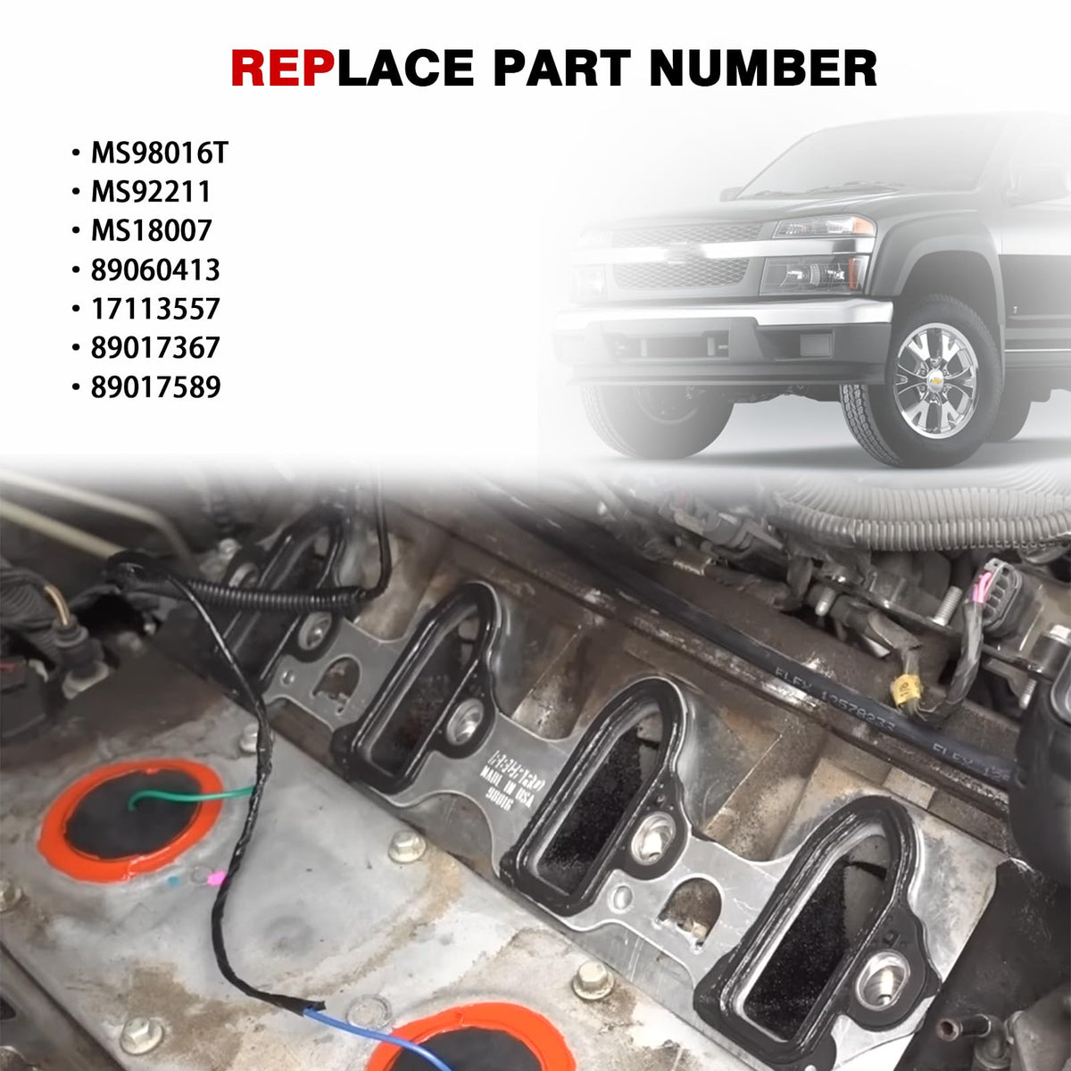 ZONFANT gasket installed on engine illustrating correct placement and leak prevention