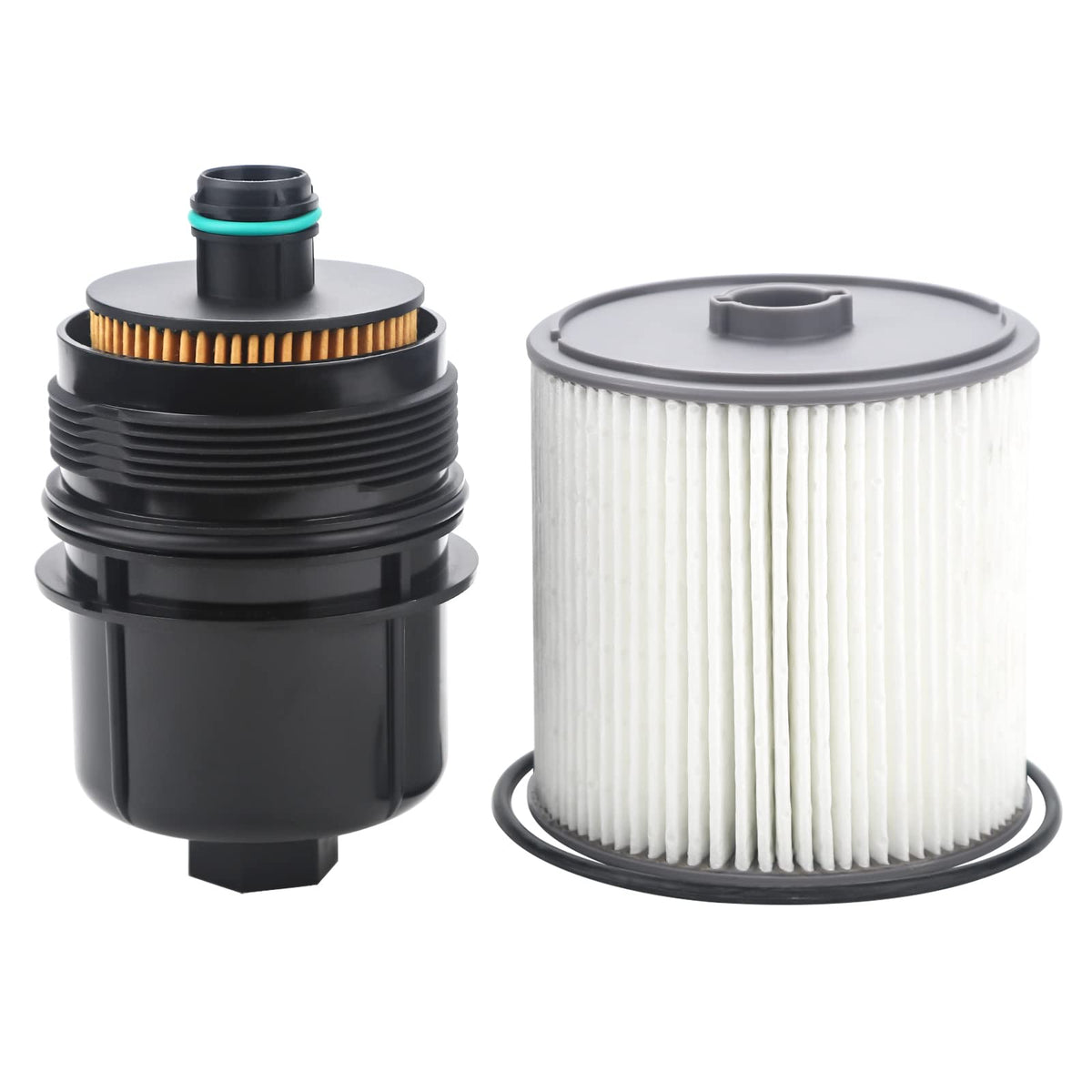 ZONFANT oil filter cap front view showing durable fit and easy replacement