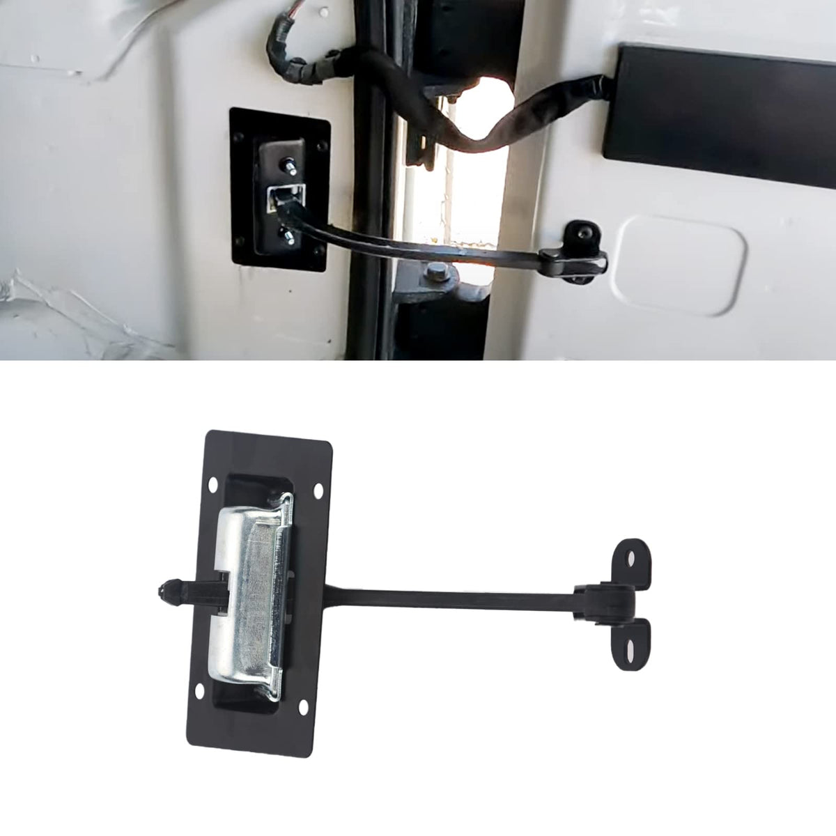 ZONFANT installed with open Jeep trunk showing safer, smoother operation