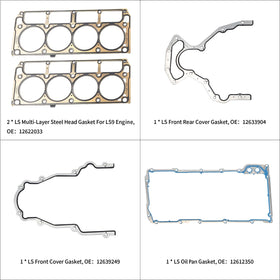 ZONFANT valley cover with valve gaskets highlighting correct contours and sealing reliability
