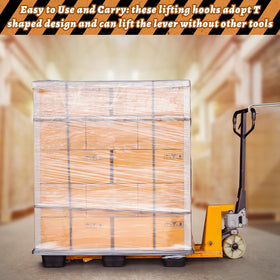 Zonon hooks staged on dockside with toolbox showing ready-to-use convenience