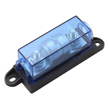 ZOOKOTO fuse block front view showing durable housing and clear terminal access