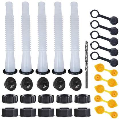 Zoolowua front packaging showing five white spout kits and benefits