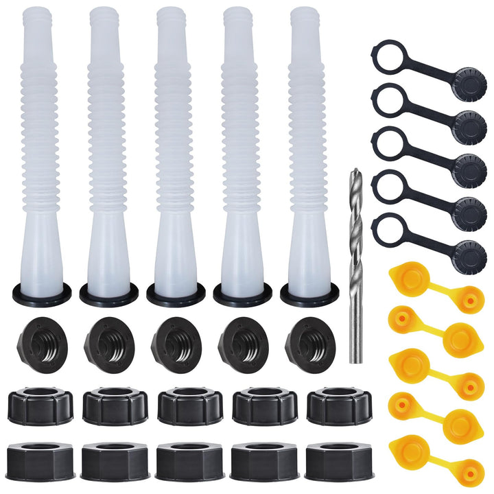 Zoolowua front packaging showing five white spout kits and benefits