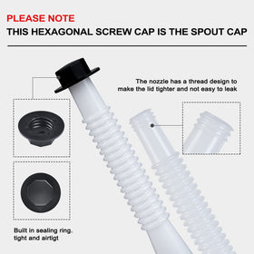 Zoolowua two vent-cap styles and drill bit included for easy vent installation